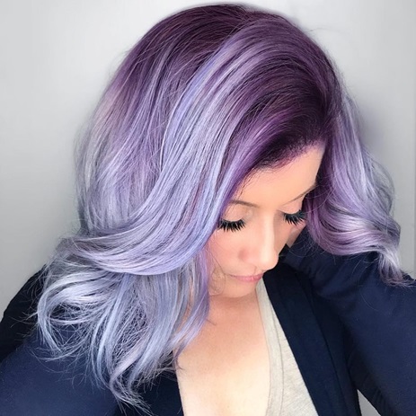 The Best Purple Hair Shade for Your Skin Tone