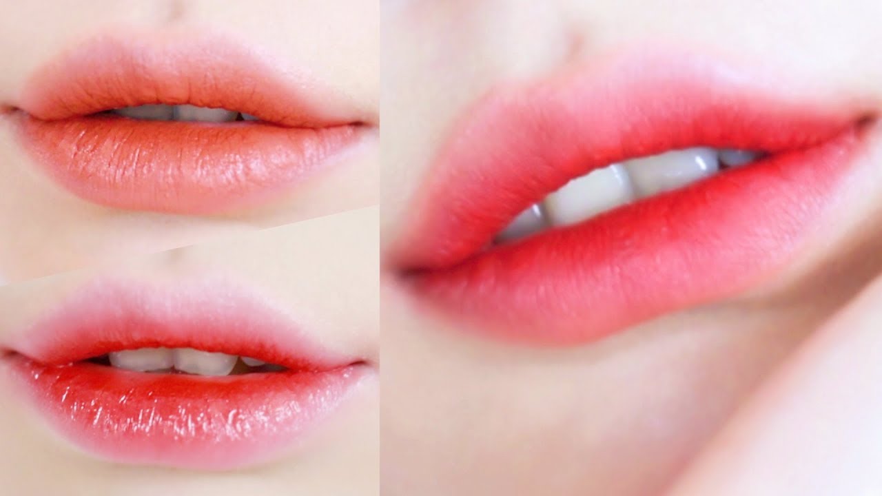 Getting The Korean Lipstick Gradient Look